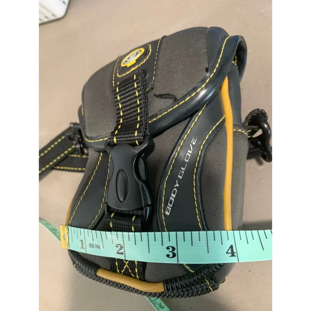 BodyGlove Pouch Bag Unisex Small Gray Yellow Utility Crossbody Techwear Gorpcore